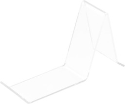 Uxcell Shoes Display Stand Rack, 140X45X80Mm Acrylic Storage Shelf Holder Clear - £32.76 GBP