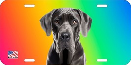 Great Dane Black Face Can Personalize Novelty Metal License Plate E - $8.90+