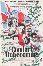 Anthony Steel William Lucas Robin Halstead Sherlock Holmes Hand Signed Theatre F - £19.51 GBP
