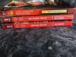 Silhouette Desire Red Garnier lot of 3 Contemporary Romance Paperbacks - £2.80 GBP