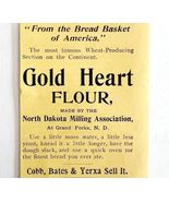 Gold Heart Flour Cobb Bates Yerxa 1894 Advertisement Victorian Baking 3 ... - $27.87 CAD