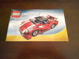 LEGO 5867 CREATOR &quot;Super Speedster&quot; Instruction Manual Only!!! - £4.65 GBP