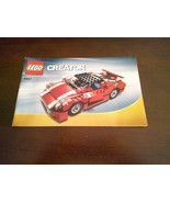 LEGO 5867 CREATOR &quot;Super Speedster&quot; Instruction Manual Only!!! - £4.66 GBP