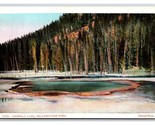 Great Fall Yellowstone National Park Wyoming WY Hanes 10120 UNP WB Postc... - £2.33 GBP