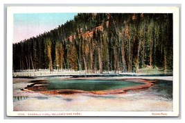 Great Fall Yellowstone National Park Wyoming WY Hanes 10120 UNP WB Postcard Z2 - £2.32 GBP
