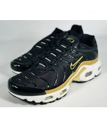 NEW Nike Air Max Plus GS Black Gold CD0609-002 Youth Size 6Y Women’s Siz... - $2,257.90 MXN