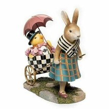 Mc Kenzie Childs Nice Country Stroll Egg Cart Rabbit And Chick Easter Brand New - £105.91 GBP