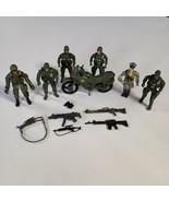 Action Figures The Corps Military Motorcycle 13 Piece Mixed Lot  3.75&quot; S... - $272.80 MXN