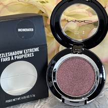 MAC Dazzleshadow Extreme Eye Shadow - INCINERATED - Full Size NIB Free S... - $17.77