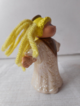 Mcdonalds Cabbage Patch Kid Figurine Toy Holiday Pageant Mini Yellow Hai... - $5.45