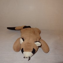 Raccoon Ringo 1995 Ty Beanie Babies Plush Stuffed Animal 12&quot; Long Brown ... - $9.89
