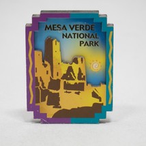 Mesa Verde National Park Layered Magnet Souvineer Fun Pueblo Desert Sun - £5.39 GBP