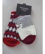 ABERCROMBIE &amp; FITCH Women&#39;s Girl&#39;s 2 Pairs Casual No Show Socks New  - $14.88 CAD