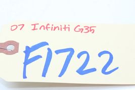 03-07 INFINITI G35 SEDAN Rear Seat Cup Holder F1722 image 12
