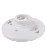 272CC18 660W 250V Medium Base E26 Lampholder, 2 Terminals, Porcelain, Wh... - €9,90 EUR