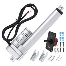 8" Electric Cylinder 12v Actuator, Heavy Duty &amp; Waterproof 5mm/s Actuato... - $54.45