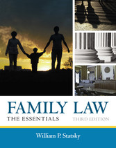 Family Law: The Essentials by William P. Statsky - Good - £62.35 GBP