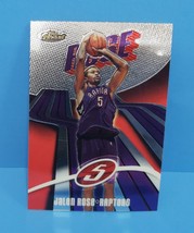 2003-04 Topps Finest #86 Jalen Rose Toronto Raptors NBA - £0.77 GBP