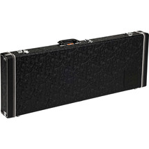 Fender Waylon Jennings Strat/Tele Case - Black Tooled Leather - £260.37 GBP