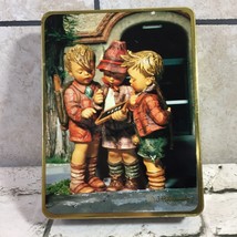 Vintage Rare M J Hummel Collectible Tin Box 1993  HUM #170 School Boys - £11.65 GBP