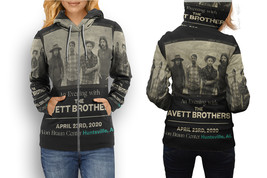 Avett Brothers Tour 2020   All Over Print Zipper Hoodie for Women - £21.88 GBP
