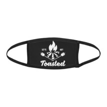 Kid&#39;s Personalized Face Mask: Black and White Let&#39;s Get Toasted Design - £18.27 GBP