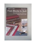 From Blocks to Quilt Sew a from Any 12 Blocks with Mitered Frames Lattic... - $184.13 MXN