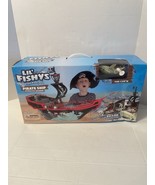 Lil Fishys Pirate Ship Interactive Aquarium The Cap&#39;n Shark Motorized Wa... - $75.01