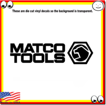 Matco Tools Vinyl Cut Decal Sticker Logo for car truck laptop toolbox - £3.98 GBP