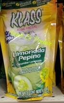 KLASS LIMONADA PEPINO / LEMONADE CUCUMBER DRINK MIX - 14.1 OUNCES -FREE ... - $12.59