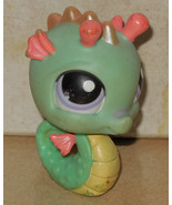 Littlest Pet Shop Seahorse Seafoam Green Purple Eyes #348 - €13,02 EUR