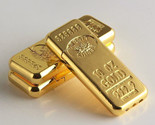Ultra Thin Gold Bar Shaped Sophisticated Butane Lighter 999.9 USA Stock ... - $8.86