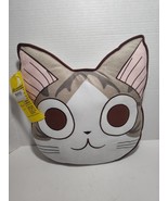 Abysse America Chi’s Sweet Home Chi Cat Face Plush Cushion Pillow 12” Anime - $510.29 MXN