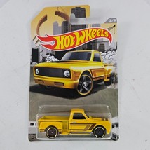 Hot Wheels Rad Trucks Custom 69 Chevy Pickup 2/8 Yellow - $8.99
