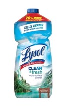 Lysol Clean &amp; Fresh Multi-Surface Cleaner, Cool Adirondack Air Scent, 48 Fl. Oz. - £9.16 GBP