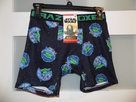 Crazy Boxer Star Wars The Mandalorian Mens Boxers Size S New - £13.40 GBP