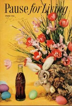 Coca Cola Pause for Living Magazine Spring 1956 New Homework Fashions - £5.34 GBP