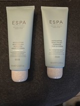 2 New Espa Natural Beauty Exfoliating Body Polish 3.3 oz 100 ml (MO3) - £20.50 GBP
