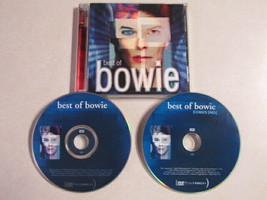 David Bowie: Best Of Bowie Cd+Ltd Edition Bonus Dvd 72435-95692-0-8 Virgin Oop - £17.89 GBP