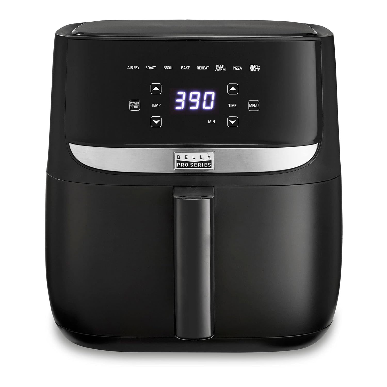 6qt Air Fryer Touchscreen Black