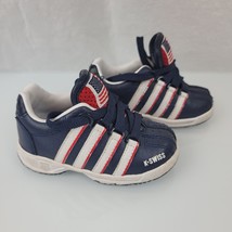 K Swiss Baby Toddler Boys Nido Lo Low Tennis Shoes Infant 4 9-12-18 mos Navy - $19.79