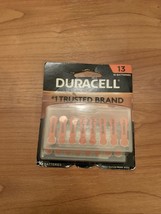 16 Count Duracell Hearing Aid Batteries Size 13 Expire March 2022 - £15.48 GBP