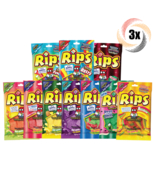3x Bags Rips Variety Flavor Bite Size Licorice Pieces Candy | Mix &amp; Match! - £11.67 GBP