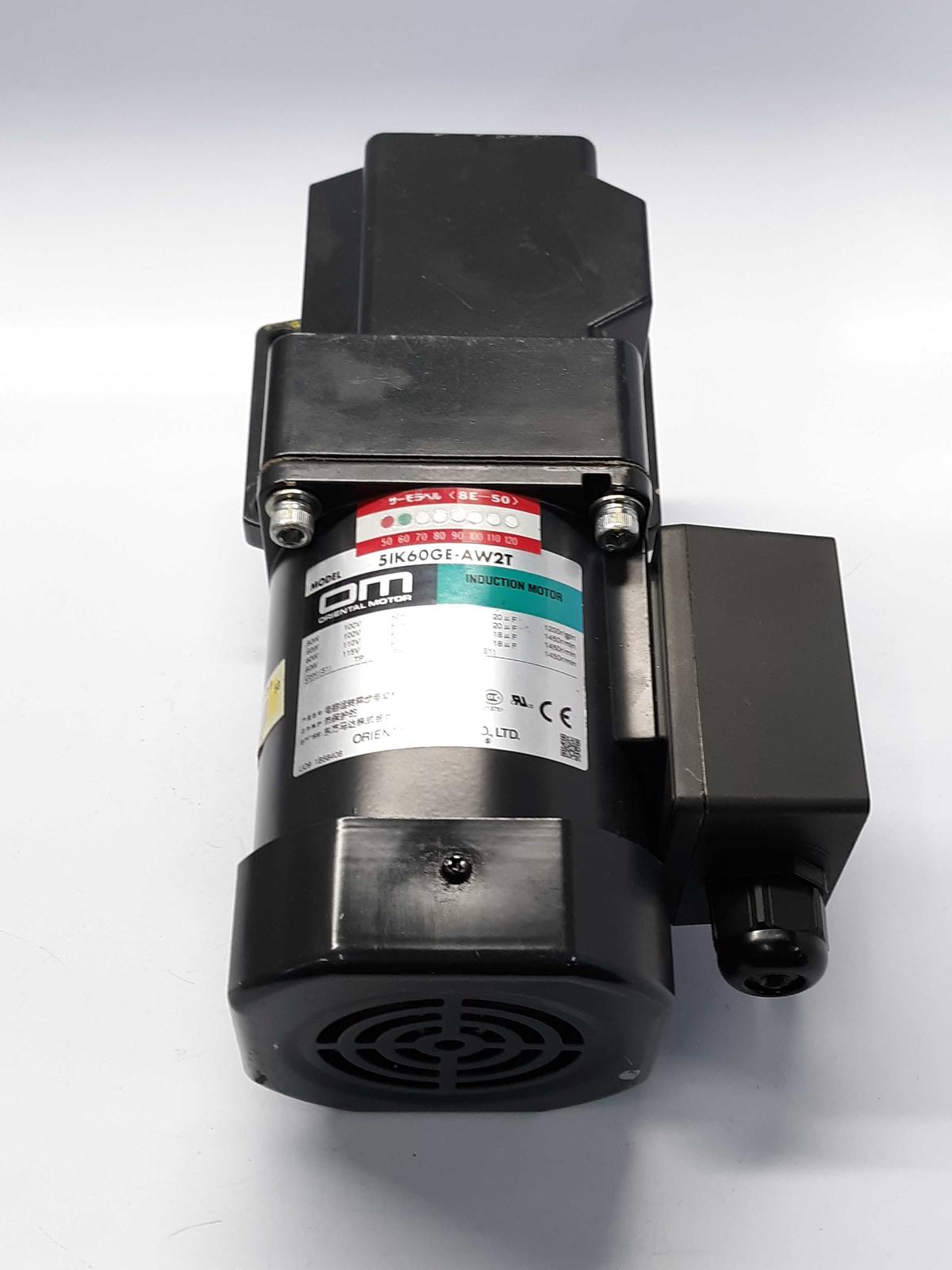 Oriental Motor 5IK60GE-AW2T 5GE18RA Gear Head  Induction Motor   - $99.00