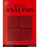 Real Analysis 4e Paperback  1 January 2015 By Royden Author - $28.89