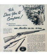 1950 Marlin 336 Caliber Rem Rifle Advertisement Vintage Guns Firearms DW... - €21,33 EUR