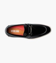 Stacy Adams Slayton Moc Toe Bit Slip On Shoes Black Patent 25710-004 image 4