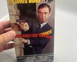 YOU ONLY LIVE TWICE-- James Bond — SEALED VHS WITH CBS/FOX MARK ! - $44.54