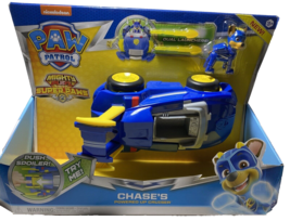 Chase Paw Patrol Mighty Pups Super Paws Powered Up Cruiser Transforming Vehicle - $29.69