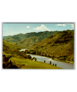 The Snake River Canyon Oregon and Idaho Border Aerial View Postcard Unpo... - £3.84 GBP